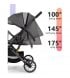 Дитяча коляска прогулянкова Kidilo 525Baby Grey (1132142)