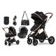Универсальная коляска трансформер 3 в 1 Kidilo H2D Black (1111556) Универсальная коляска трансформер 3 в 1 Kidilo H2D Black (1111556)