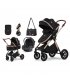 Универсальная коляска трансформер 3 в 1 Kidilo H2D Black (1111556)