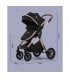 Універсальна коляска трансформер 3 в 1 Kidilo H2D Black (1111556)