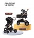 Універсальна коляска трансформер 3 в 1 Kidilo H2D Grey (1071346)