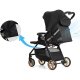 Коляска прогулочная Baobaohao A5 Black (1171397) Коляска прогулочная Baobaohao A5 Black (1171397)