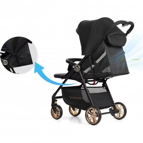 Коляска прогулочная Baobaohao A5 Black (1171397)