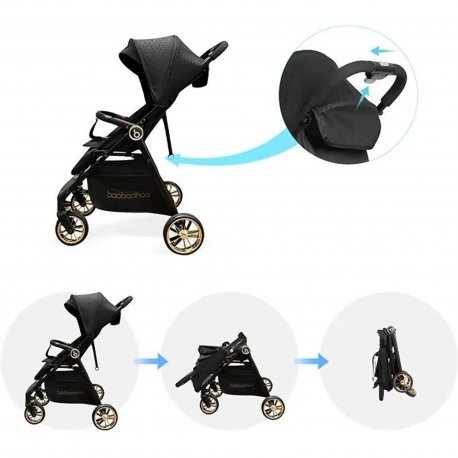 Коляска прогулочная Baobaohao A5 Black (1171397)