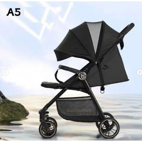 Коляска прогулянкова Baobaohao A5 Black (1171397)