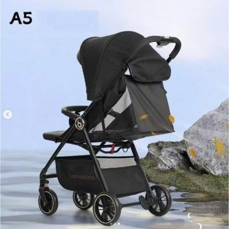 Коляска прогулянкова Baobaohao A5 Black (1171397)