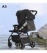 Коляска прогулянкова Baobaohao A5 Black (1171397)