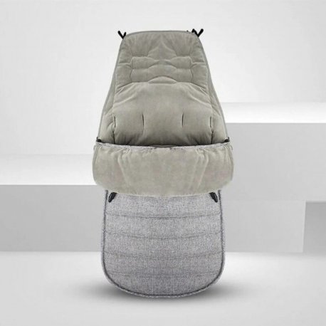 Теплий конверт у коляску Kidilo 601 Grey (1171411)