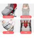 Теплый конверт в коляску Kidilo 601 Grey (1171411)