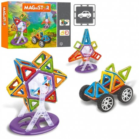 Конструктор LimoToy Magnistar магнитный (LT108)