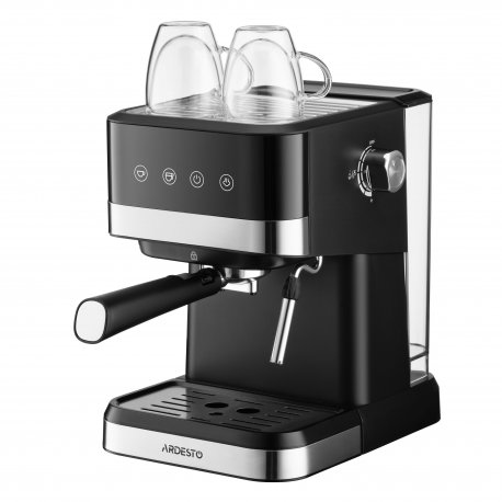 Кофеварка рожковая Ardesto 1.5л Black/Silver (YCM-E1700)