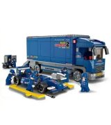 Конструктор SLUBAN Автотрейлер Formula (М38-В0357)