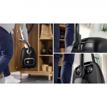 Пылесос мешковый Bosch Black (BGB41BA1)