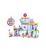 Конструктор SLUBAN Госпиталь Girls Dream (M38-B0799)
