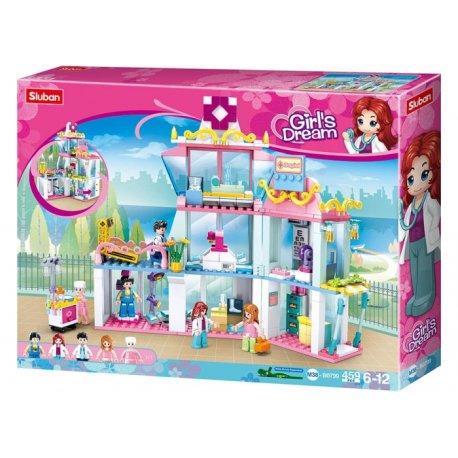 Конструктор SLUBAN Госпиталь Girls Dream (M38-B0799)