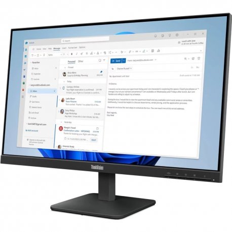 Монітор Lenovo S24-4e 23.8" Black (64B5KAT1UA)