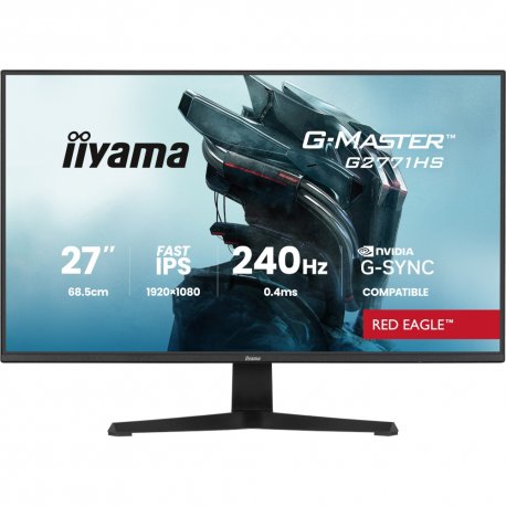 Монитор iiyama G2771HS-B1 27" IPS Black (G2771HS-B1)