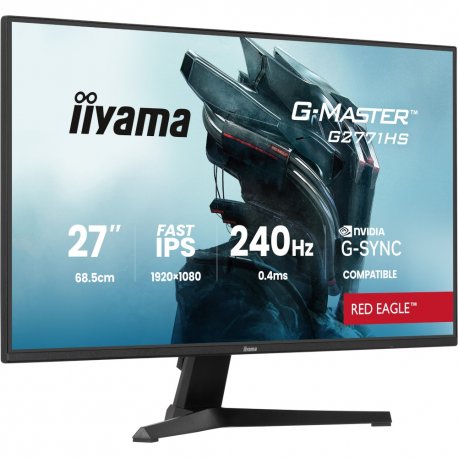 Монитор iiyama G2771HS-B1 27" IPS Black (G2771HS-B1)