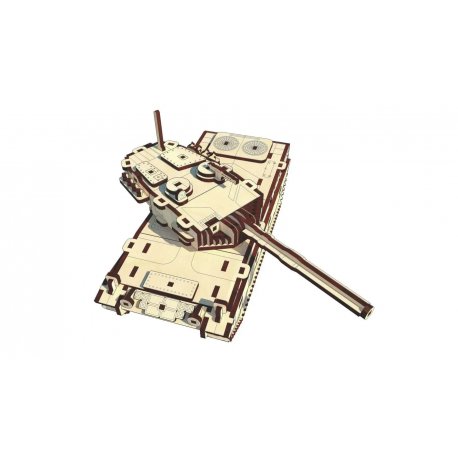 Пазл 3D Pazly дерев'яний Танк Леопард 196 дет (UPZ-009)