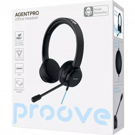 Наушники Proove AgentPro Black (HPAP00100001)