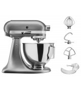 Кухонна машина KitchenAid 4.3 л Silver (5KSM95PSECU )