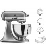 Кухонна машина KitchenAid 4,3 л Chrome (5KSM95PSEMC)