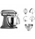 Міксер планетарний KitchenAid Artisan 5KSM175PSEMS 4.8L Silver (5KSM175PSEMS)