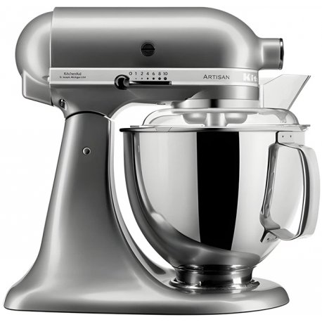 Кухонна машина KitchenAid Artisan 4,8 л Silver (5KSM175PSECU)
