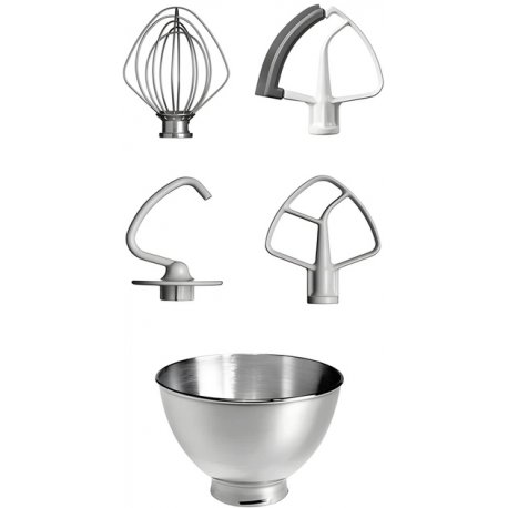 Кухонна машина KitchenAid Artisan 4,8 л Silver (5KSM175PSECU)