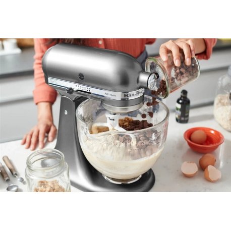 Кухонная машина KitchenAid Artisan 4,8 л Silver (5KSM175PSECU)