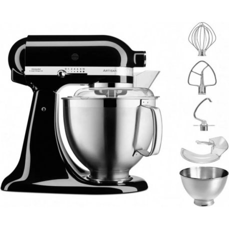 Міксер планетарний KitchenAid Artisan 5KSM185PSEOB 4.8L Black (5KSM185PSEOB)