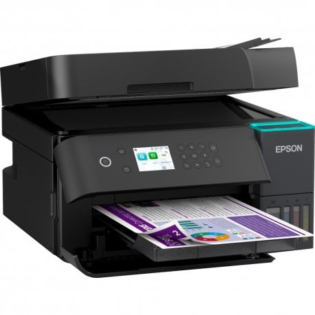 МФУ струйный A4 Epson цветной L6370 (C11CL43405)