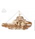 Пазл 3D Ugears механический Буксир 169 дет (70078)