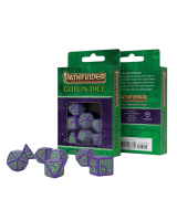 Набор кубиков Pathfinder Goblin Purple & green Dice Set (7) (SPAT18)