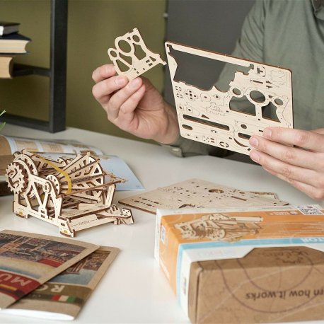 Пазл 3D Ugears механічний Варіатор 104 дет (70147)