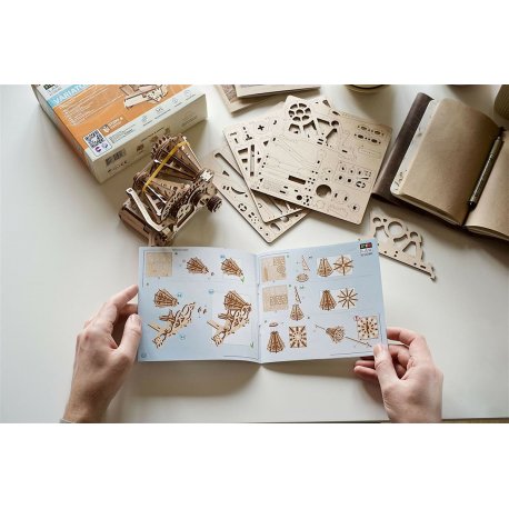 Пазл 3D Ugears механічний Варіатор 104 дет (70147)