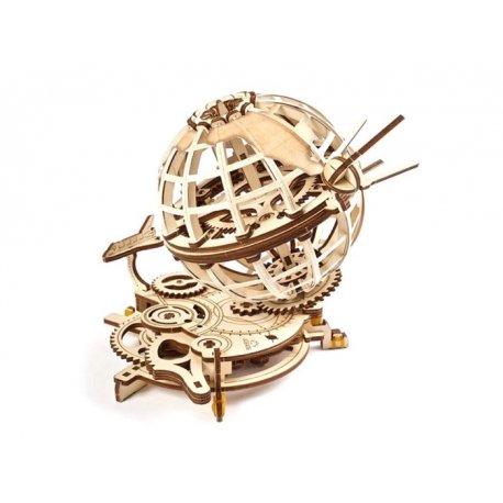 Пазл 3D Ugears механический Глобус 184 дет (70128)