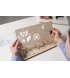Пазл 3D Ugears механический Глобус 184 дет (70128)