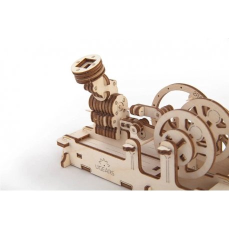 Пазл 3D Ugears механічний Двигун 81 дет (70009)