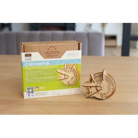 Пазл 3D Ugears механический Курвиметр 109 дет (70138)