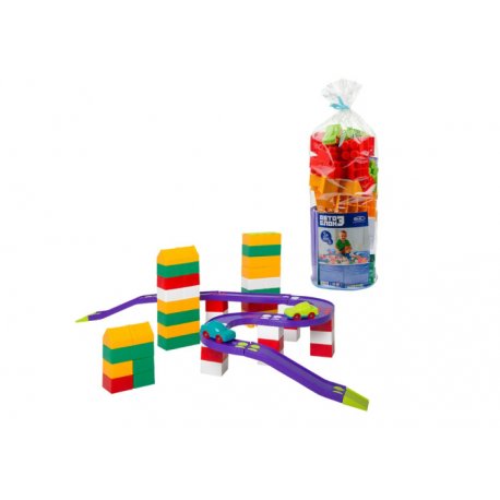 Конструктор пластиковий Colorplast Авто Блок (1807)