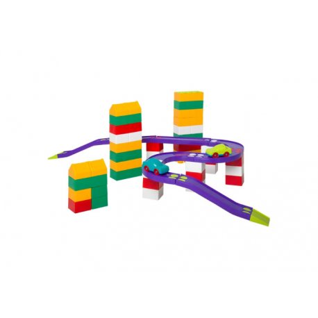 Конструктор пластиковий Colorplast Авто Блок (1807)
