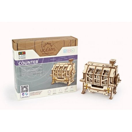 Пазл 3D Ugears механічний Лічильник 157 дет (70130)