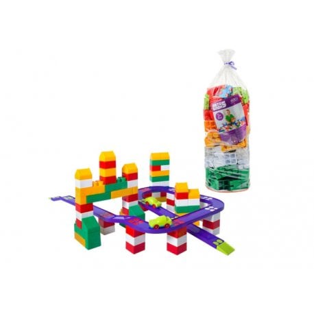 Конструктор пластиковый Colorplast Авто Блок (1814)