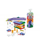 Конструктор пластиковый Colorplast Лидер (1-055)