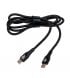 Кабель LP Type-C to Type-C 65W 1м Black (C201MCI)