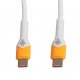 Кабель LP Type-C to Type-C 65W QC 1m White (C651MC2) Кабель LP Type-C to Type-C 65W QC 1m White (C651MC2)