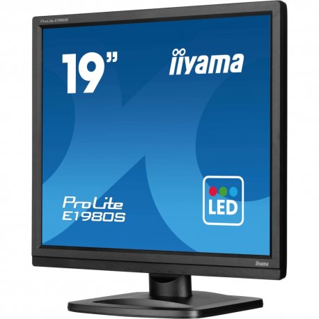 Монітор iiyama E1980S-B1 19" TN Black (E1980S-B1)