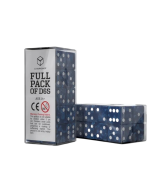 Набір кубиків Full Pack of D6s: Cobalt&White (S20604)
