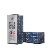 Набор кубиков Full Pack of D6: Cobalt&White (S20604)